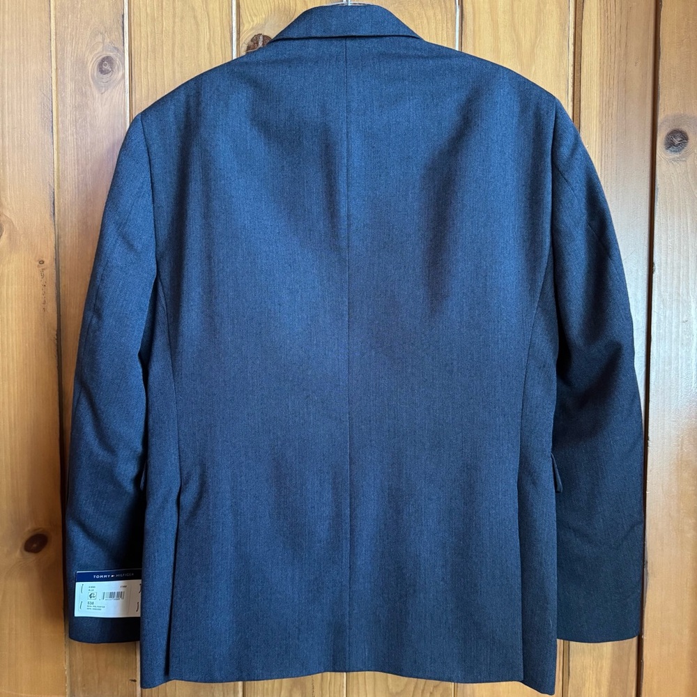 NWT TOMMY HILFIGER Blue Gibbs Blazer Jacket (S38) - Picture 4 of 17